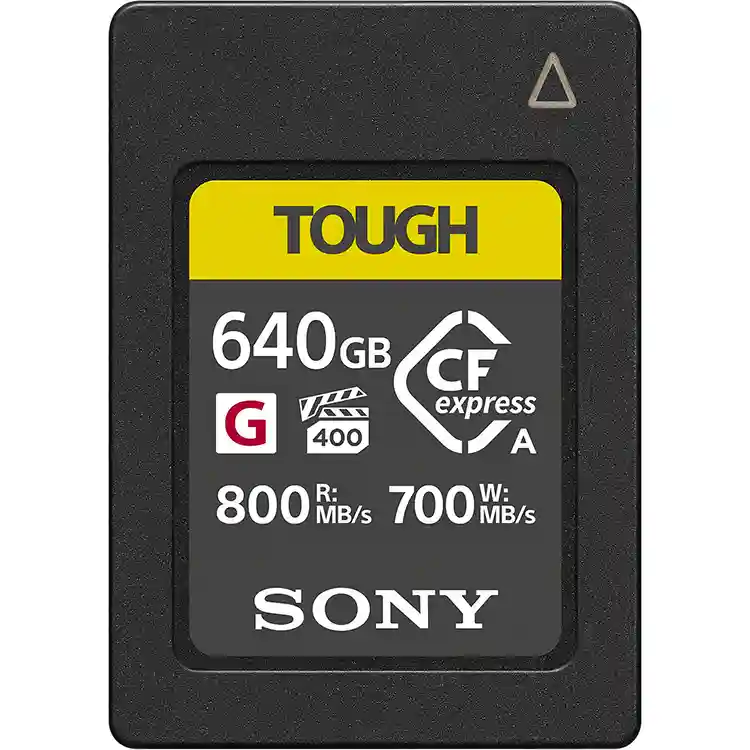 Sony CEA-G Series Tough 640GB CFexpress Type-A