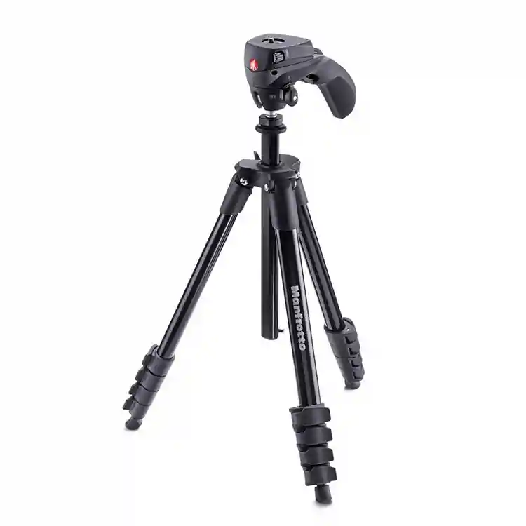 Manfrotto Compact Action Aluminum 5-Section Tripod